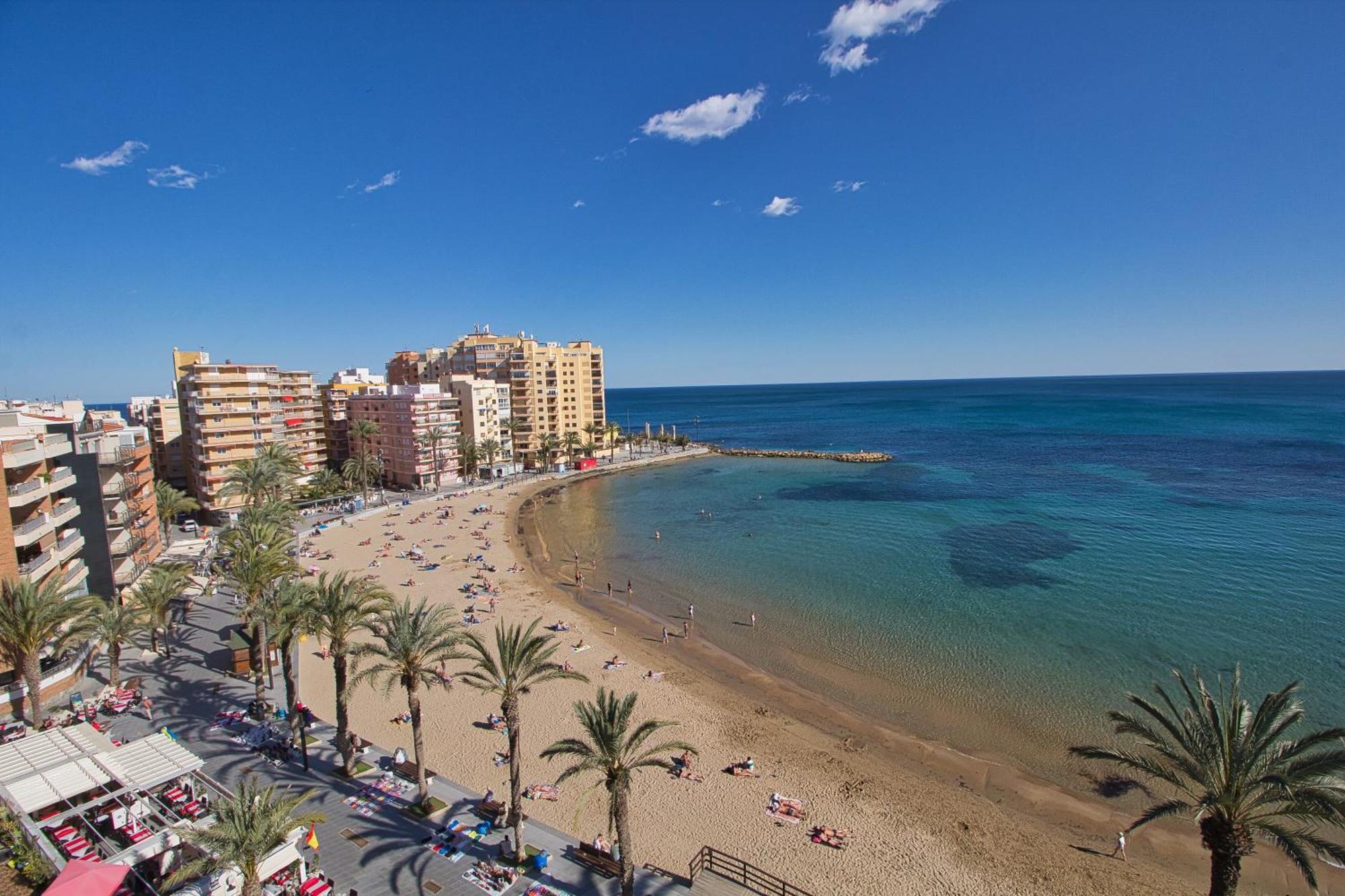 Maravilloso Vistas Al Mar, En Primera Linea Playa Torrevieja Exteriör bild